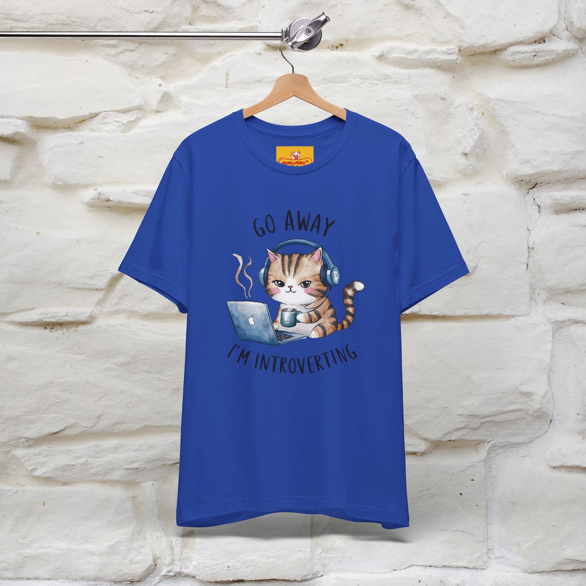 ''Go Away, I’m Introverting'' | Cat T-Shirt | Nunu&Miao Studio - Nunu&Miao Studio