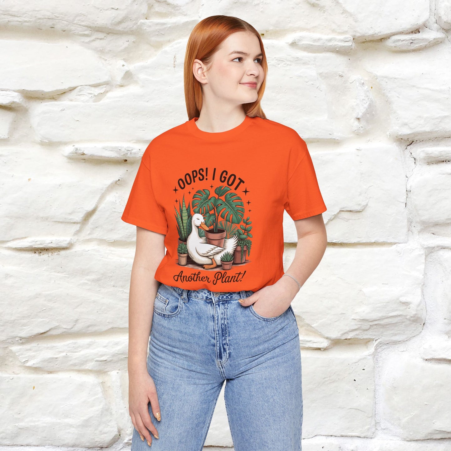 "Oops! I Got Another Plant" Plant T-shirt |Nunu&Miao Studio - Nunu&Miao Studio