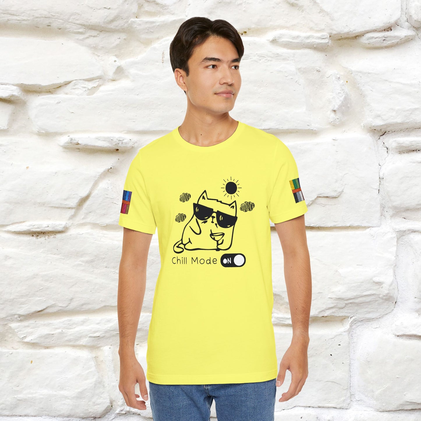 ''Chill Mode on'' Cat T-Shirt | Nunu&Miao Studio