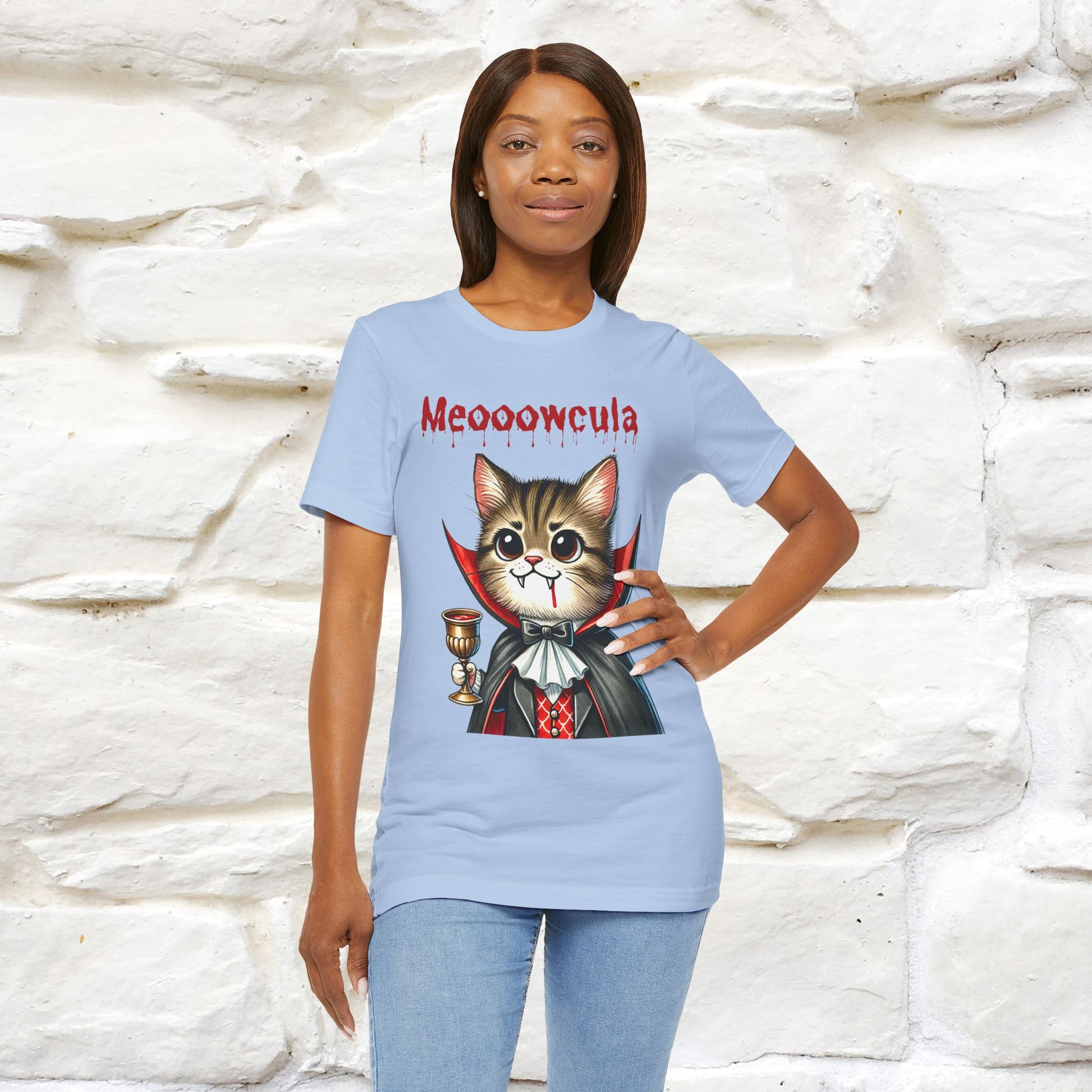 "Meooowcula" Cat T-shirt |Nunu&Miao Studio - Nunu&Miao Studio