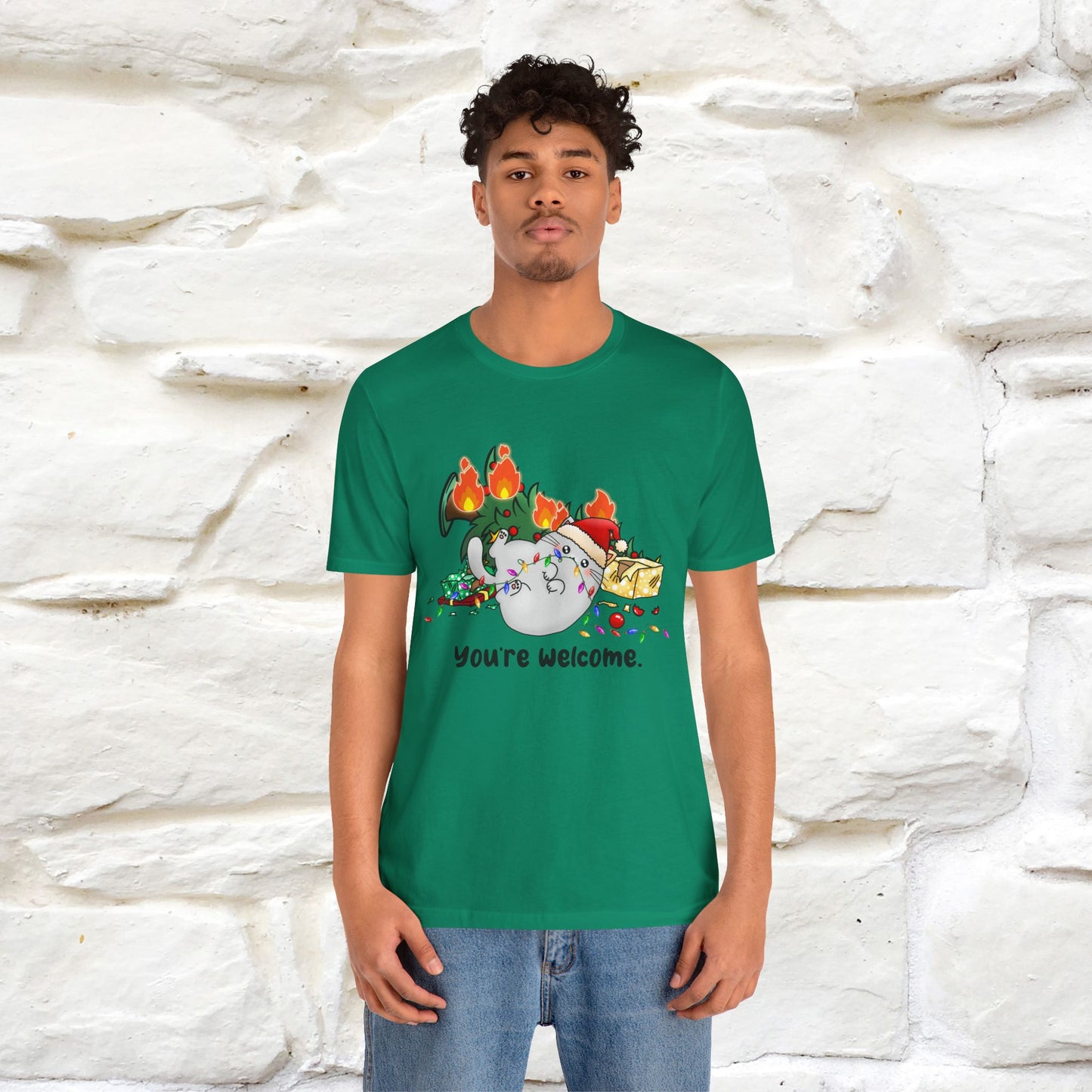 You're Welcome | Sarcastic Cat Christmas Shirt  |Nunu&Miao Studio - Nunu&Miao Studio