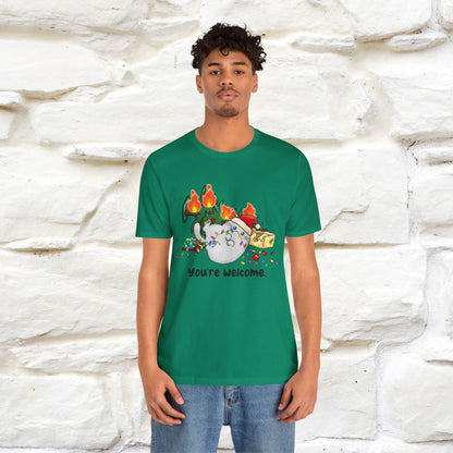 You're Welcome | Sarcastic Cat Christmas Shirt  |Nunu&Miao Studio - Nunu&Miao Studio