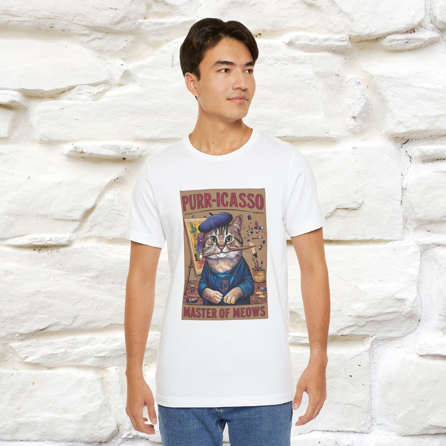 ''Purr-Icasso Masters Of Meows'' | CatT-Shirt | Nunu&Miao Studio - Nunu&Miao Studio