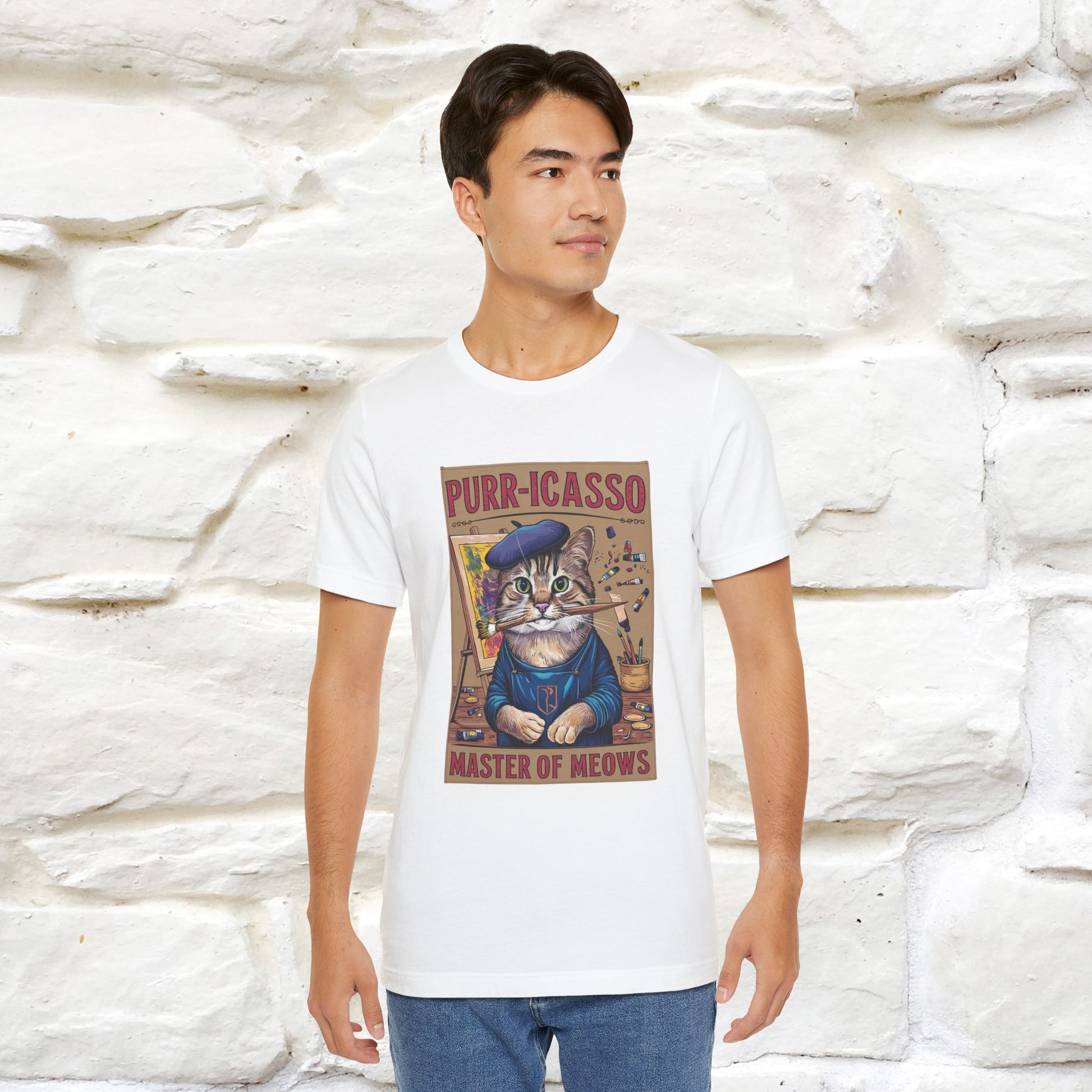 ''Purr-Icasso Masters Of Meows'' | CatT-Shirt | Nunu&Miao Studio - Nunu&Miao Studio