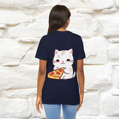"I Love Pizza"| Cat T-shirt | Nunu&Miao Studio - Nunu&Miao Studio