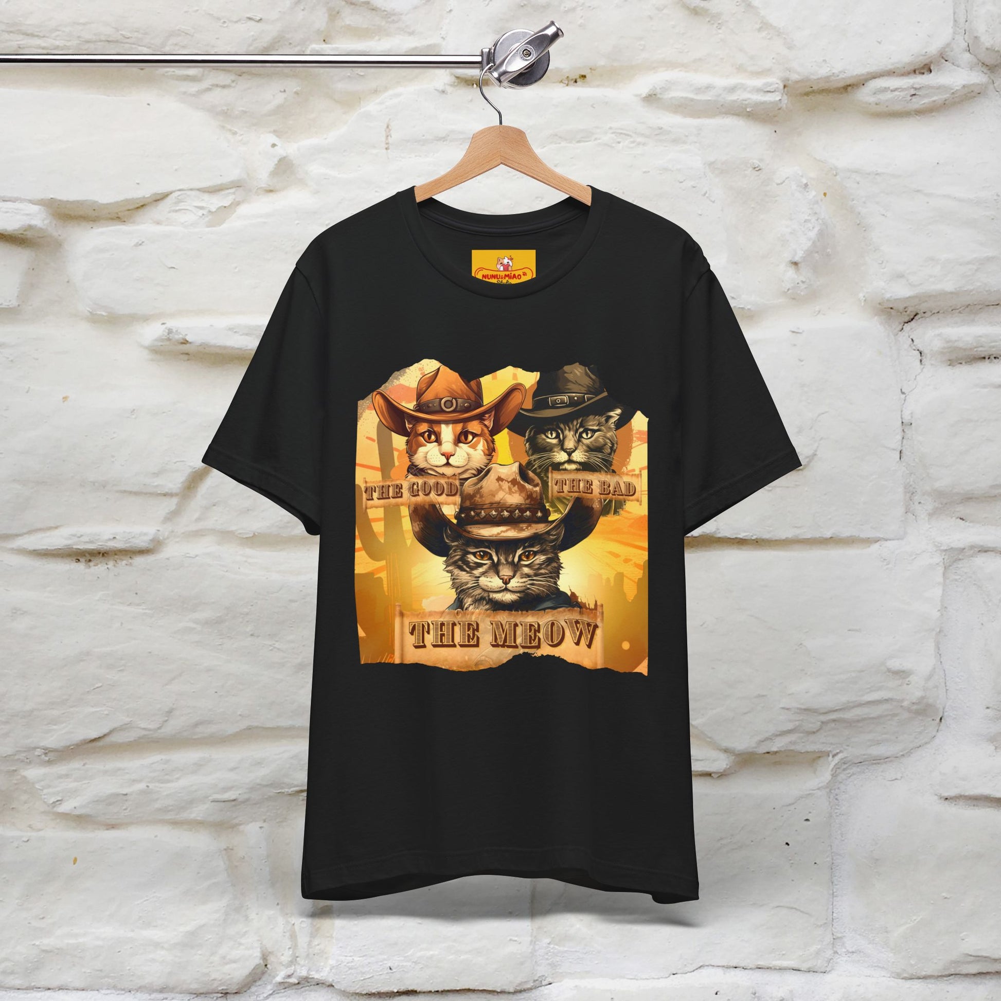 ''The Good, the Bad, and the Meow''| CatT-Shirt | Nunu&Miao Studio - Nunu&Miao Studio