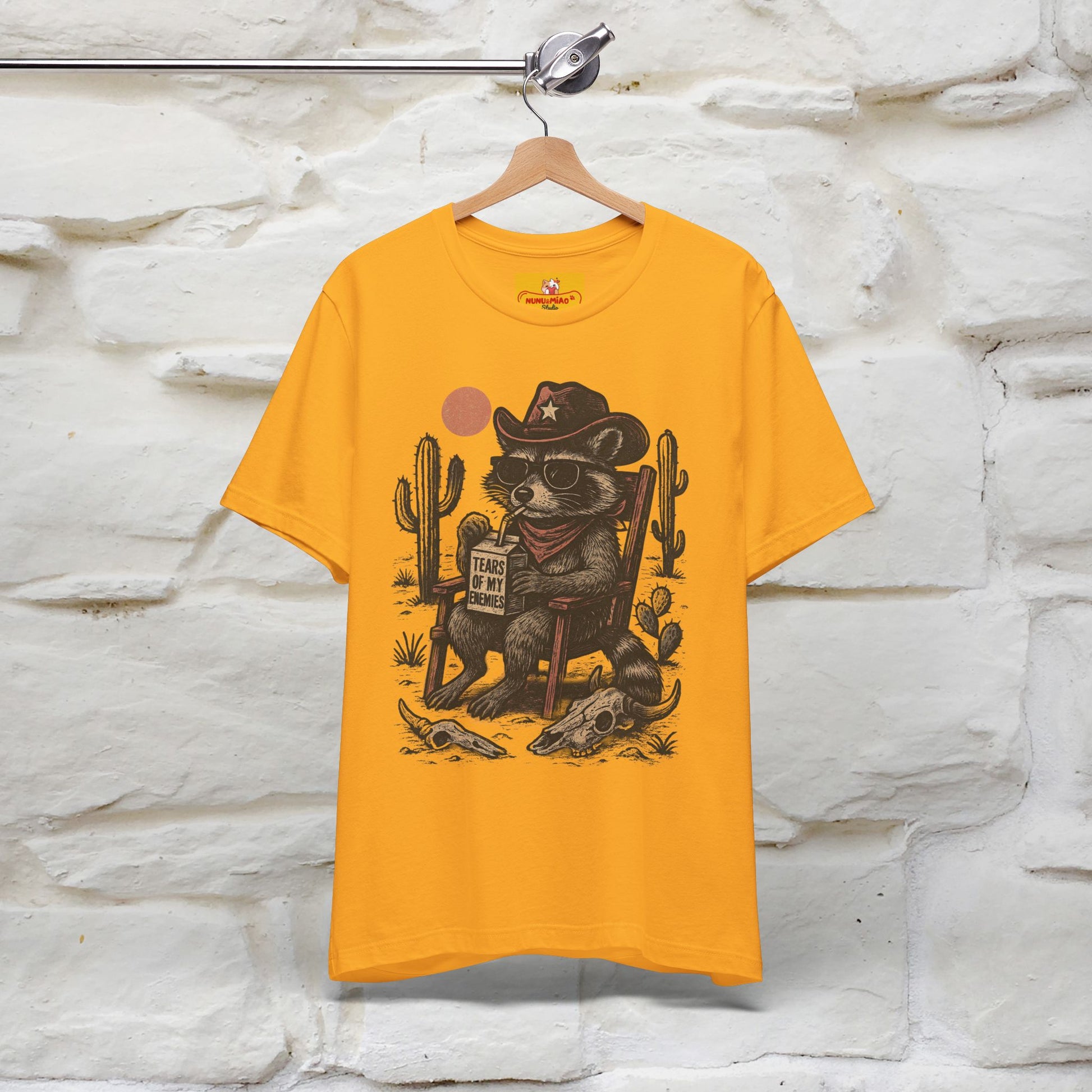 "Tears Of My Enemies" Cat T-shirt |Nunu&Miao Studio - Nunu&Miao Studio