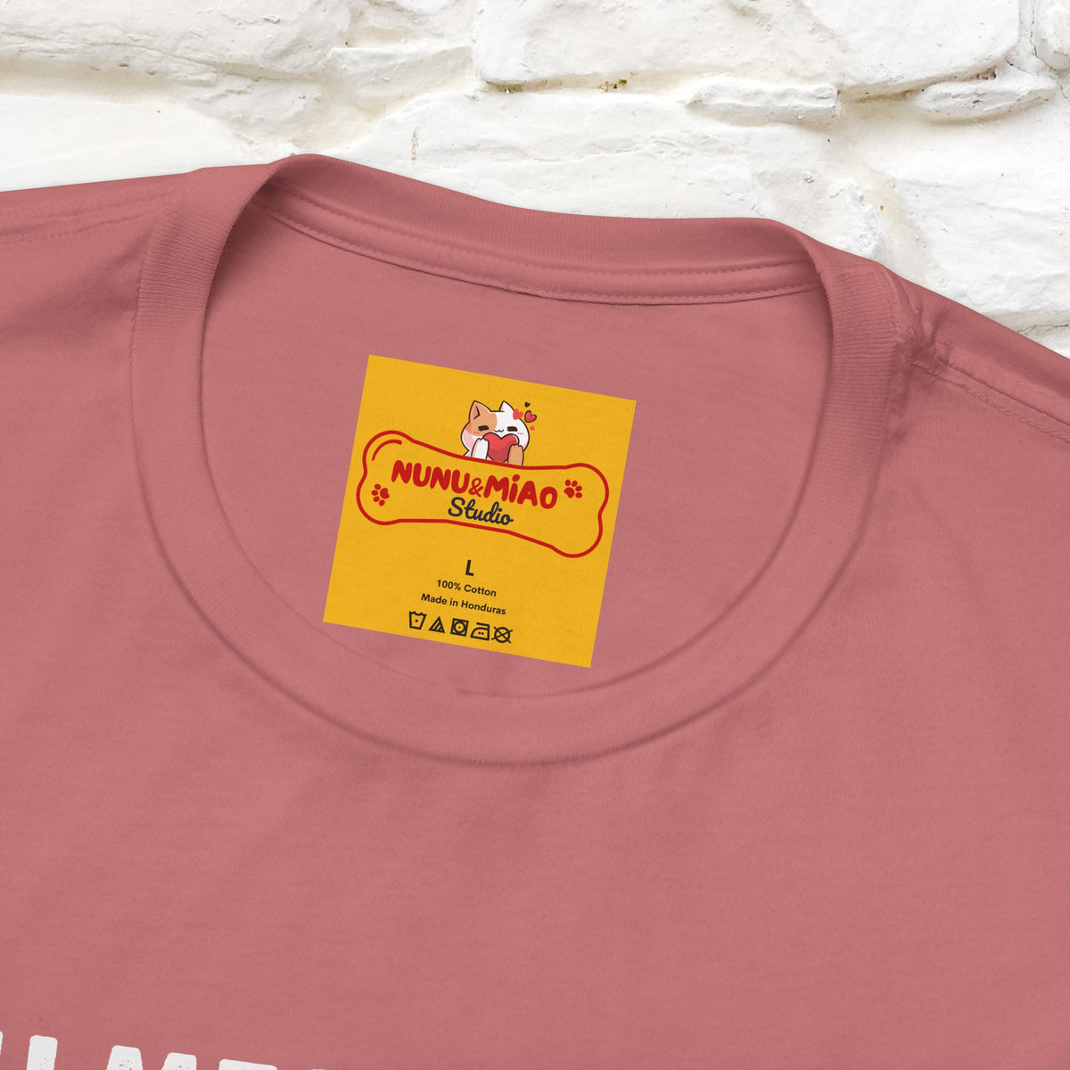 "You Mess With The Meow Meow, You Get The Peow Peow" Cat T-shirt |Nunu&Miao Studio