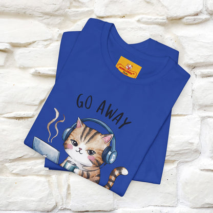 ''Go Away, I’m Introverting'' | Cat T-Shirt | Nunu&Miao Studio - Nunu&Miao Studio