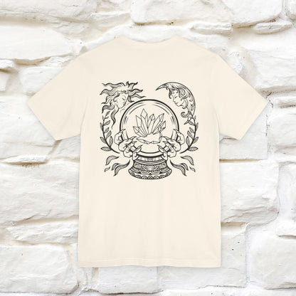 ''The Cristal'' Cat T-Shirt Front and Back Design | Nunu&Miao Studio - Nunu&Miao Studio