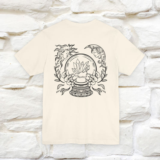 ''The Cristal'' Cat T-Shirt Front and Back Design | Nunu&Miao Studio - Nunu&Miao Studio