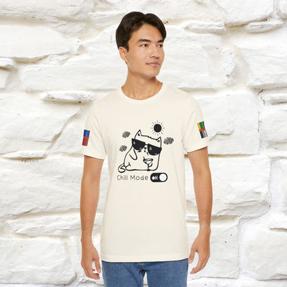 ''Chill Mode on'' Cat T-Shirt | Nunu&Miao Studio