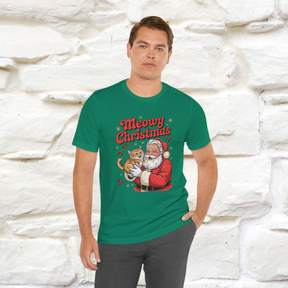 “Meowy Christmas” | Cat T-Shirt | Nunu&Miao Studio
