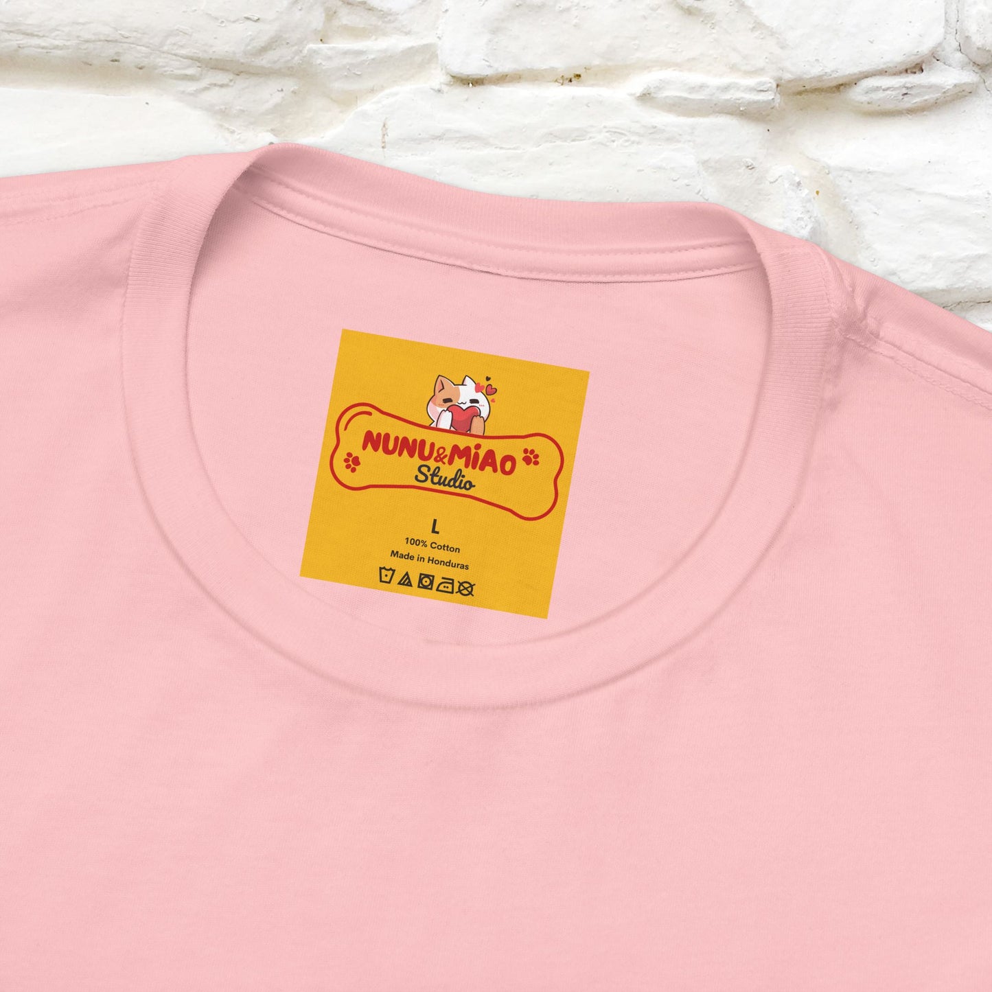 “Don’t trust atoms… they make up everything.” |  Cat T-Shirt | Front & Back Design | Nunu&Miao Studio