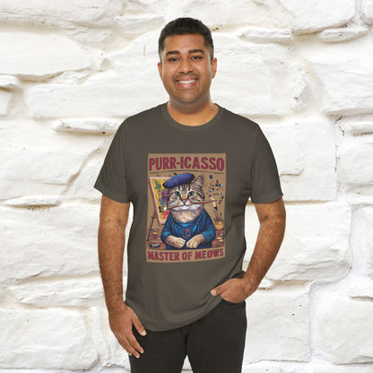 ''Purr-Icasso Masters Of Meows'' | CatT-Shirt | Nunu&Miao Studio - Nunu&Miao Studio