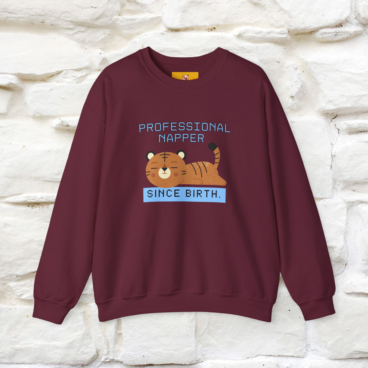 ''Professional Napper Since Birth'' |Cat Sweatshirt | Nunu&Miao Studio