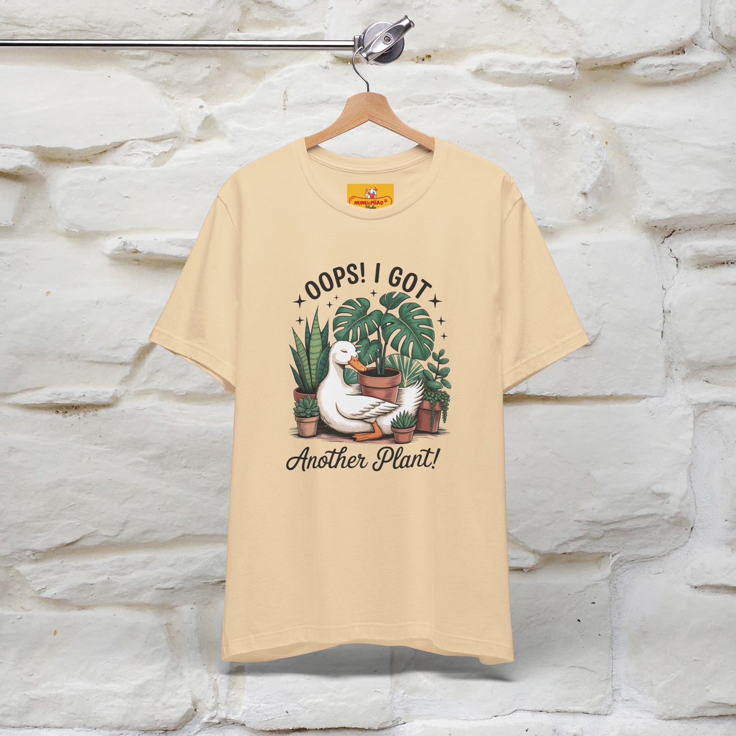 "Oops! I Got Another Plant" Plant T-shirt |Nunu&Miao Studio - Nunu&Miao Studio