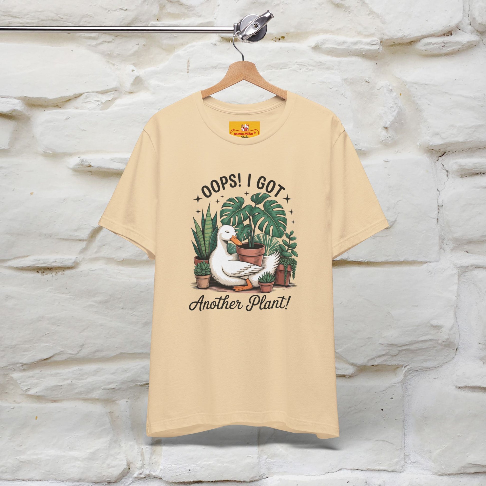 "Oops! I Got Another Plant" Plant T-shirt |Nunu&Miao Studio - Nunu&Miao Studio