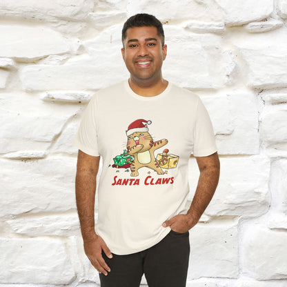 "Santa Claws" |Funny Cat T-Shirt | Nunu&Miao Studio