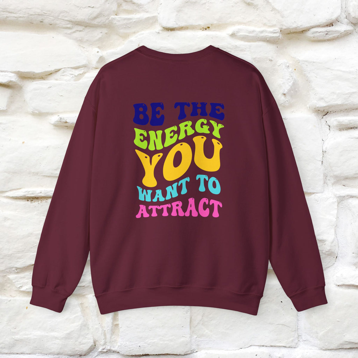 "Be The Energy ...'' |Cat Sweatshirt | Nunu&Miao Studio