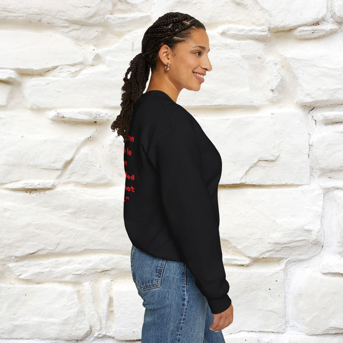 ''When I realize men are...'' | Cute Cat Sweatshirt | Nunu&Miao Studio