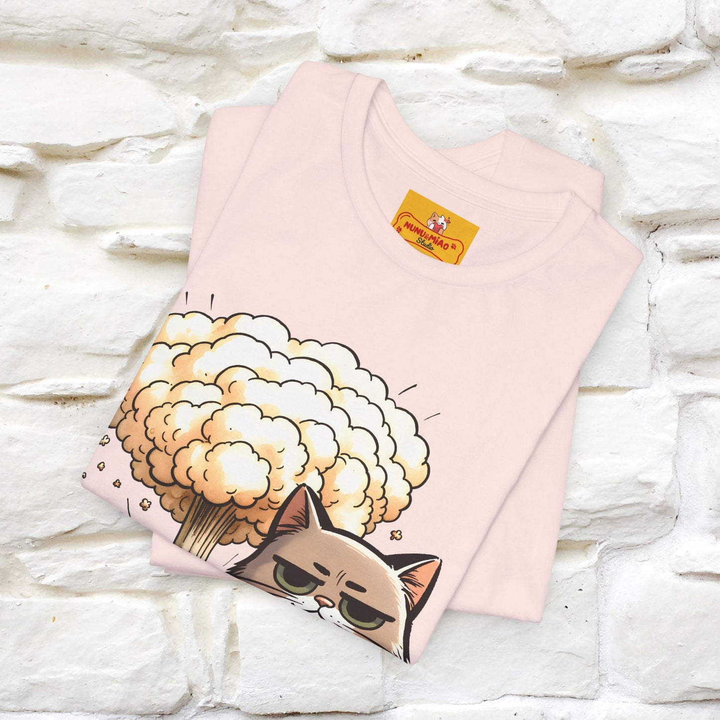 ''The Red Dot Chase'' Funny Cat T-Shirt | Nunu&Miao Studio - Nunu&Miao Studio