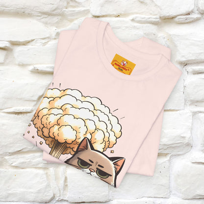 ''The Red Dot Chase'' Funny Cat T-Shirt | Nunu&Miao Studio - Nunu&Miao Studio