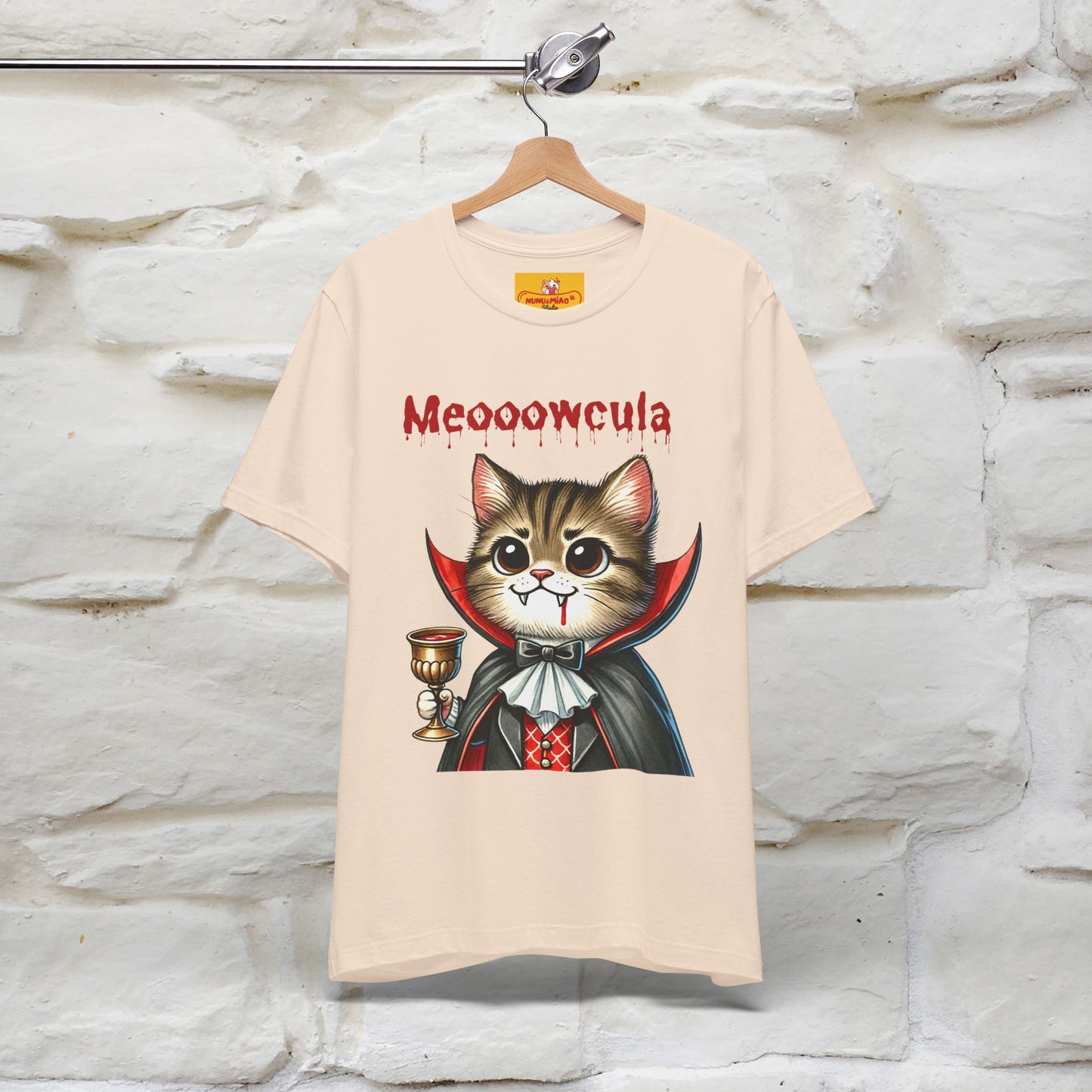 "Meooowcula" Cat T-shirt |Nunu&Miao Studio - Nunu&Miao Studio