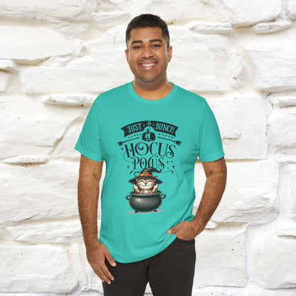 "Just A Bunch Of Hocus Pocus" Cat  T-shirt |Nunu&Miao Studio - Nunu&Miao Studio