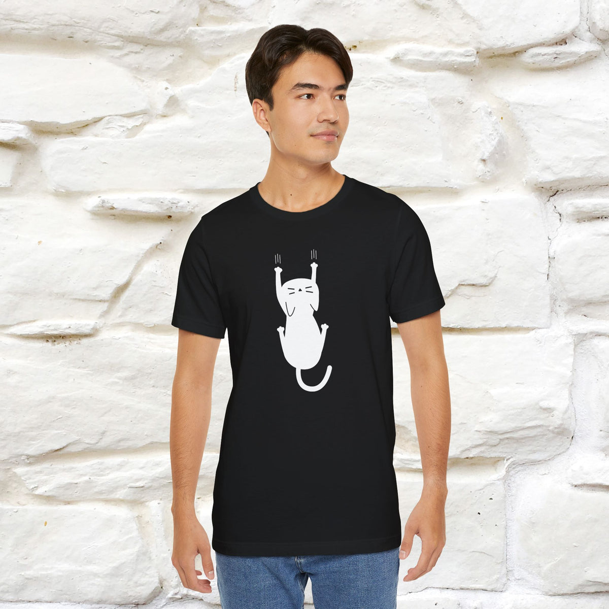 "“I Am in a Toxic Relationship"  Funny Cat T-Shirt | Front & Back Design | Nunu&Miao Studio