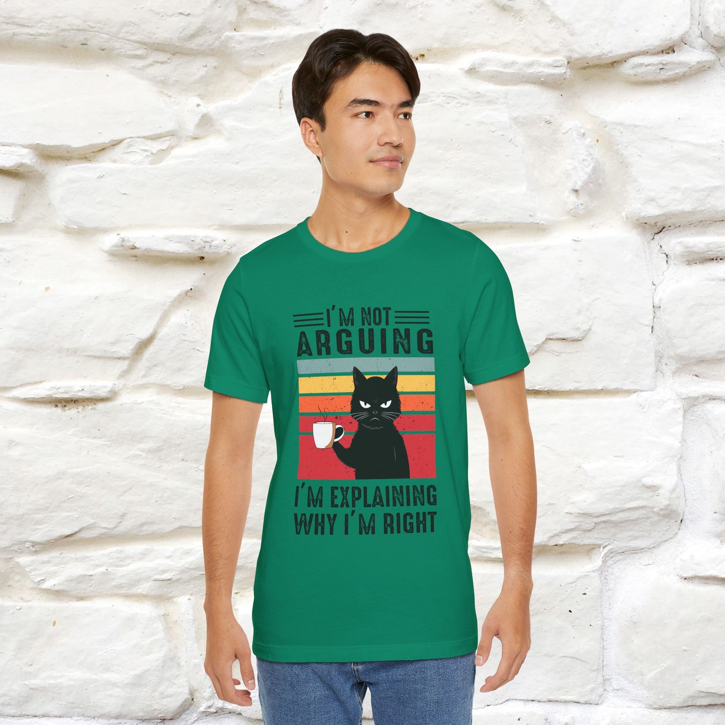 I’m Not Arguing, I’m Explaining Why I’m Right Cat T-Shirt  Nunu&Miao Studio - Nunu&Miao Studio