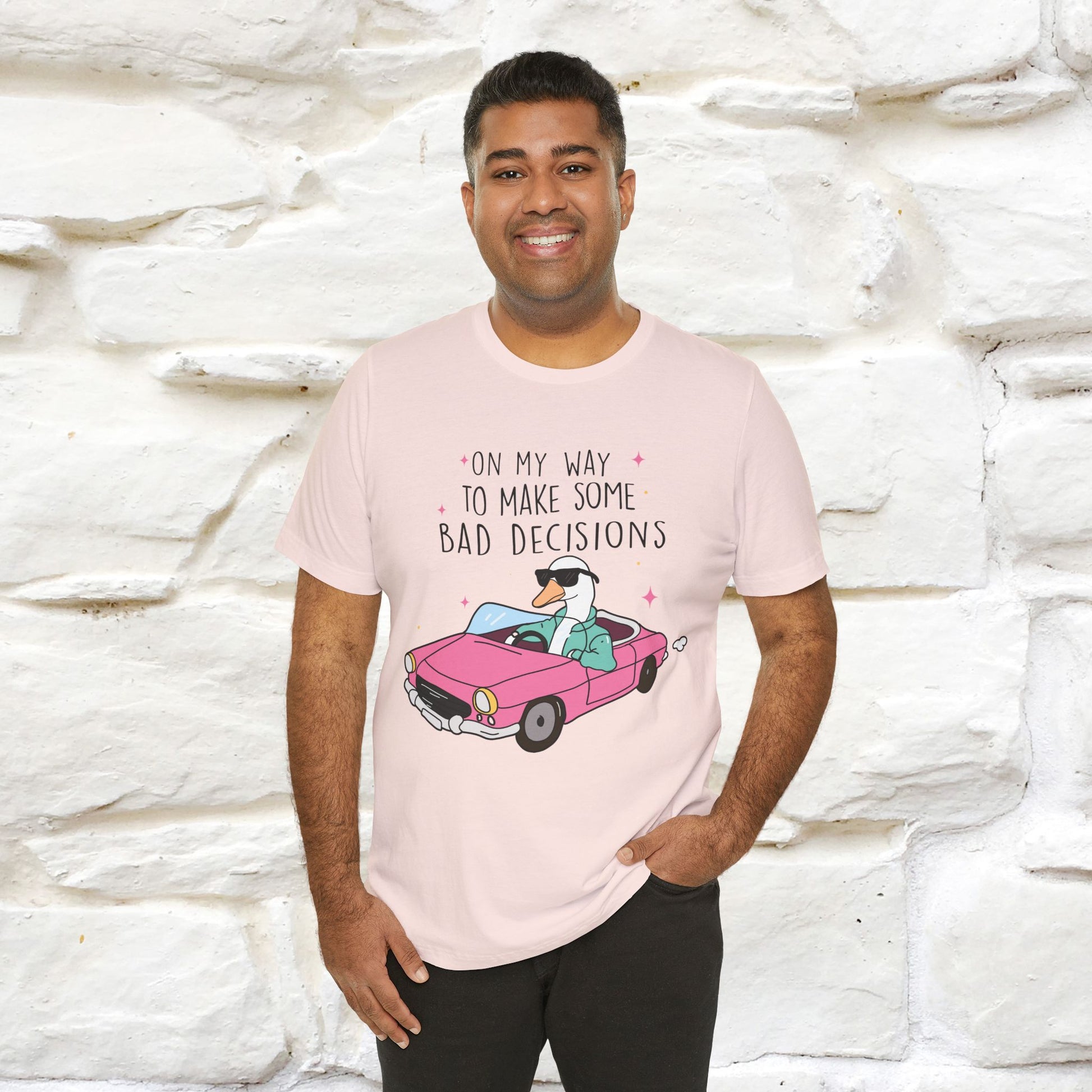 "On My Way To Make Some Bad Decisons"  Funny T-shirt |Nunu&Miao Studio - Nunu&Miao Studio