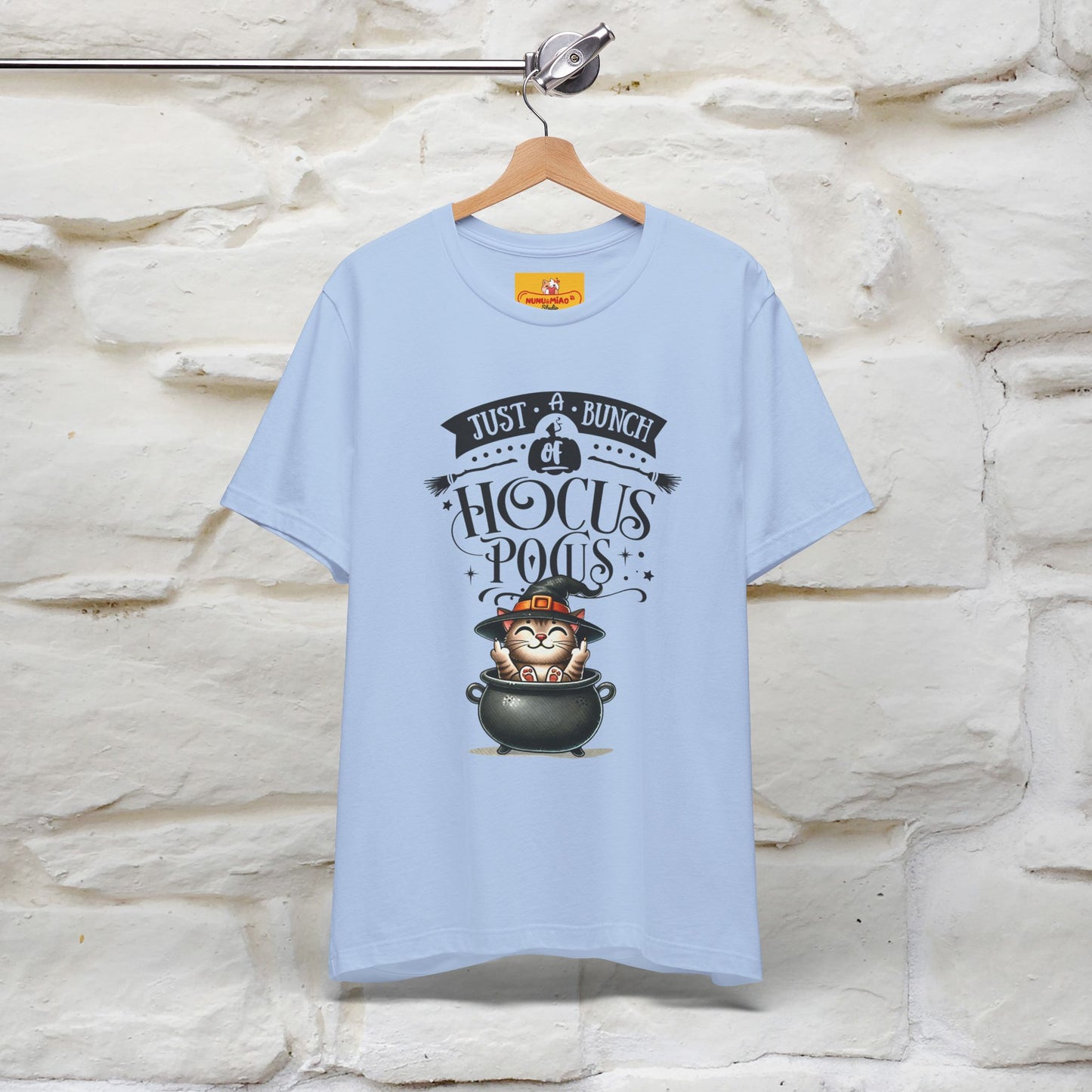 "Just A Bunch Of Hocus Pocus" Cat  T-shirt |Nunu&Miao Studio - Nunu&Miao Studio