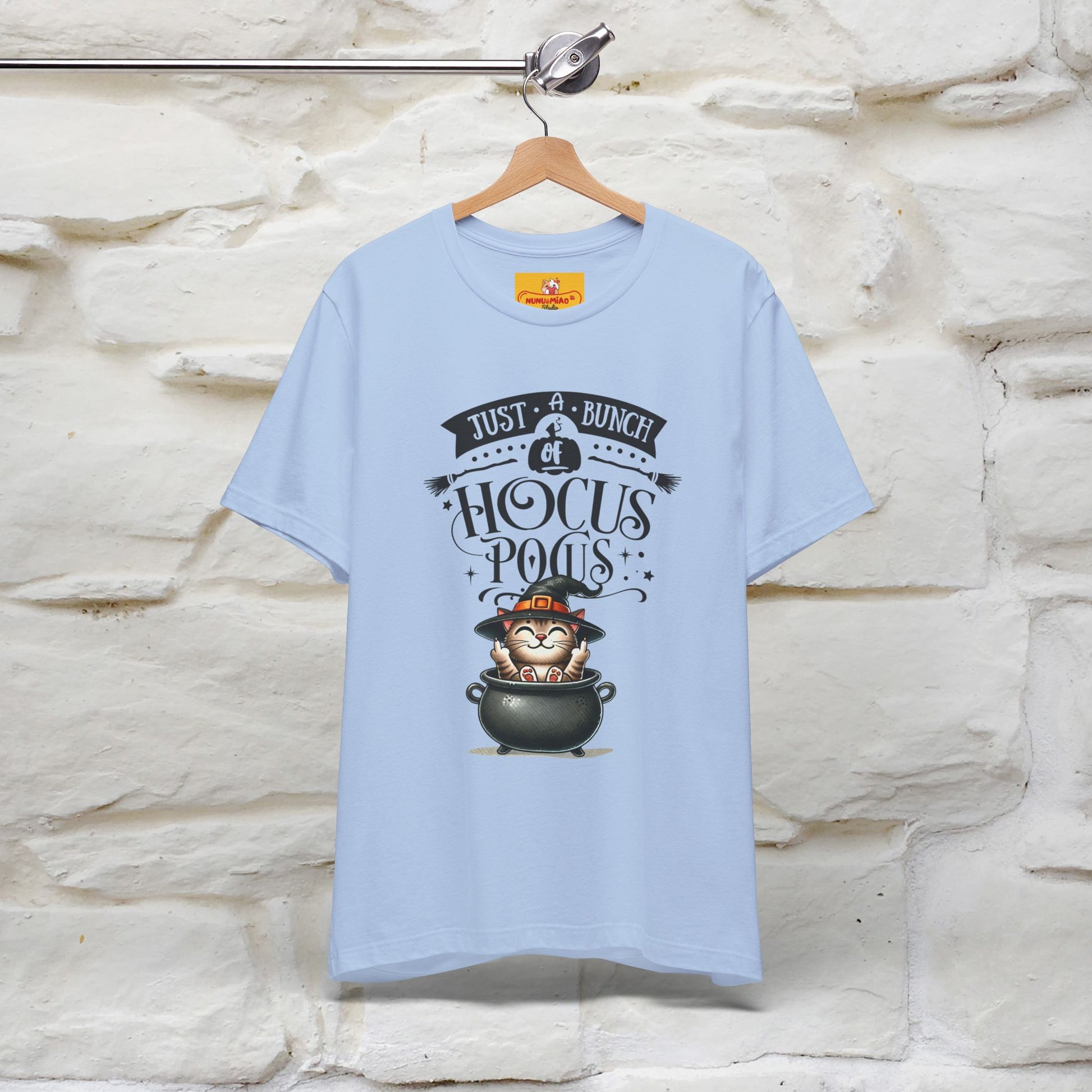 "Just A Bunch Of Hocus Pocus" Cat  T-shirt |Nunu&Miao Studio - Nunu&Miao Studio