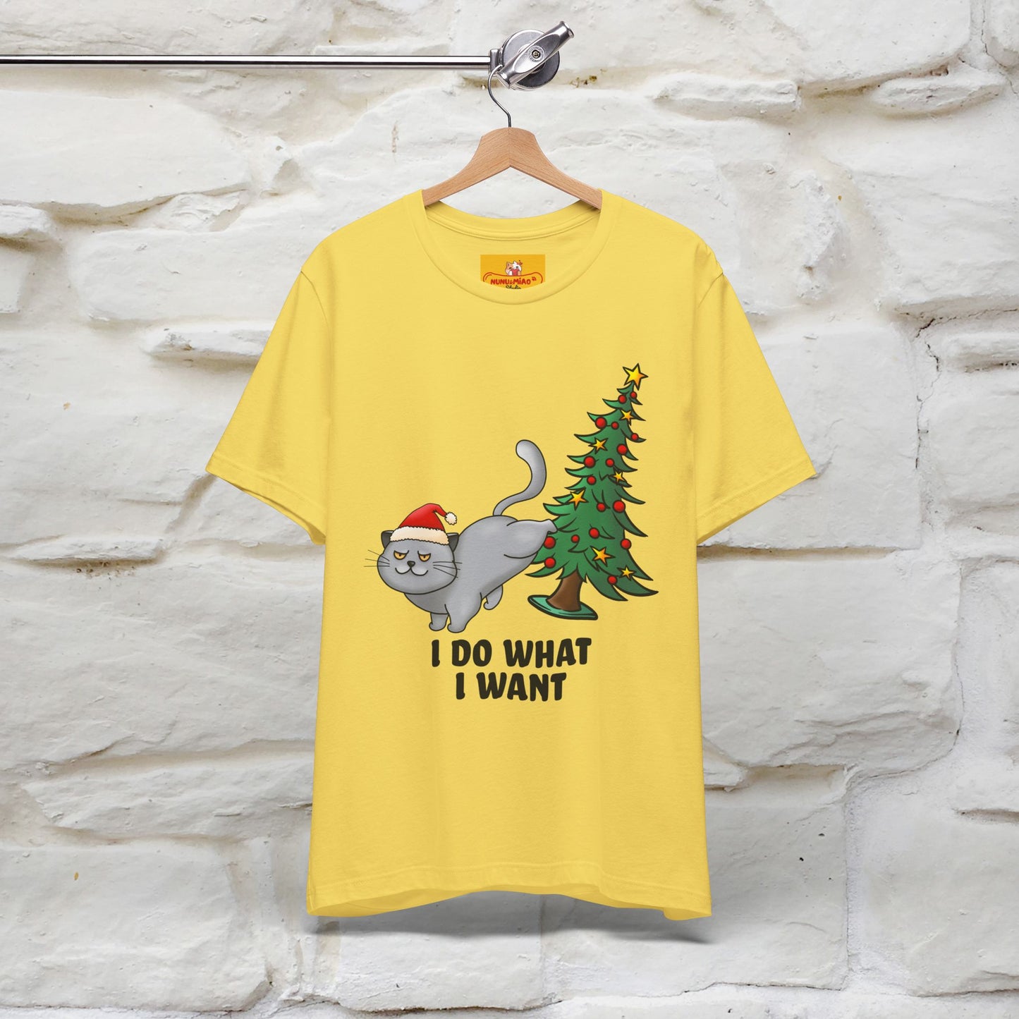 "I Do What I Want" |Funny Cat T-Shirt | Nunu&Miao Studio