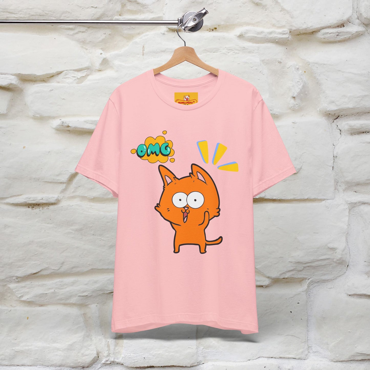 ''Oh My God'' Cat T-Shirt | Nunu&Miao Studio - Nunu&Miao Studio