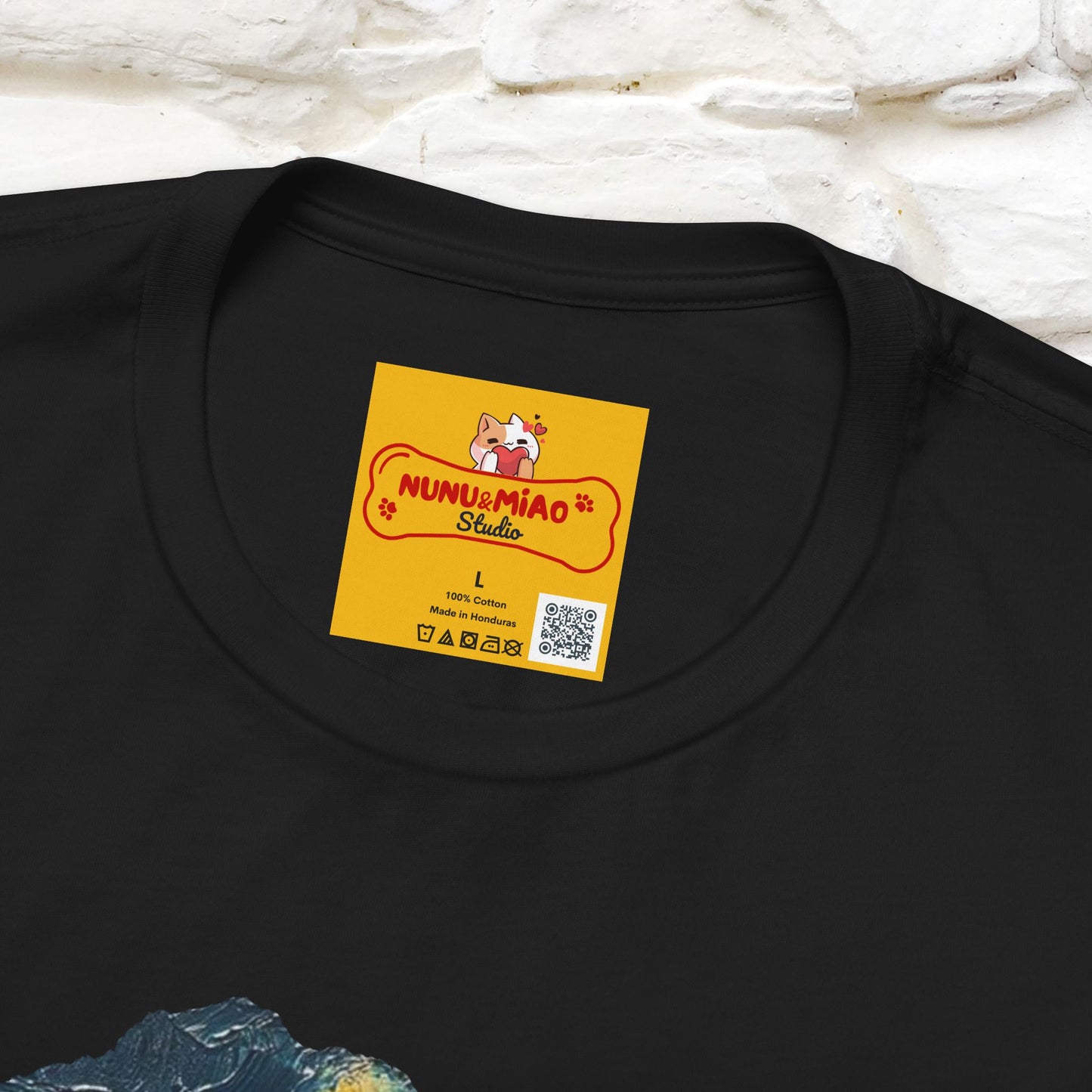 “Miaoolight.” | Cat T-Shirt | Front & Back Design | Nunu&Miao Studio