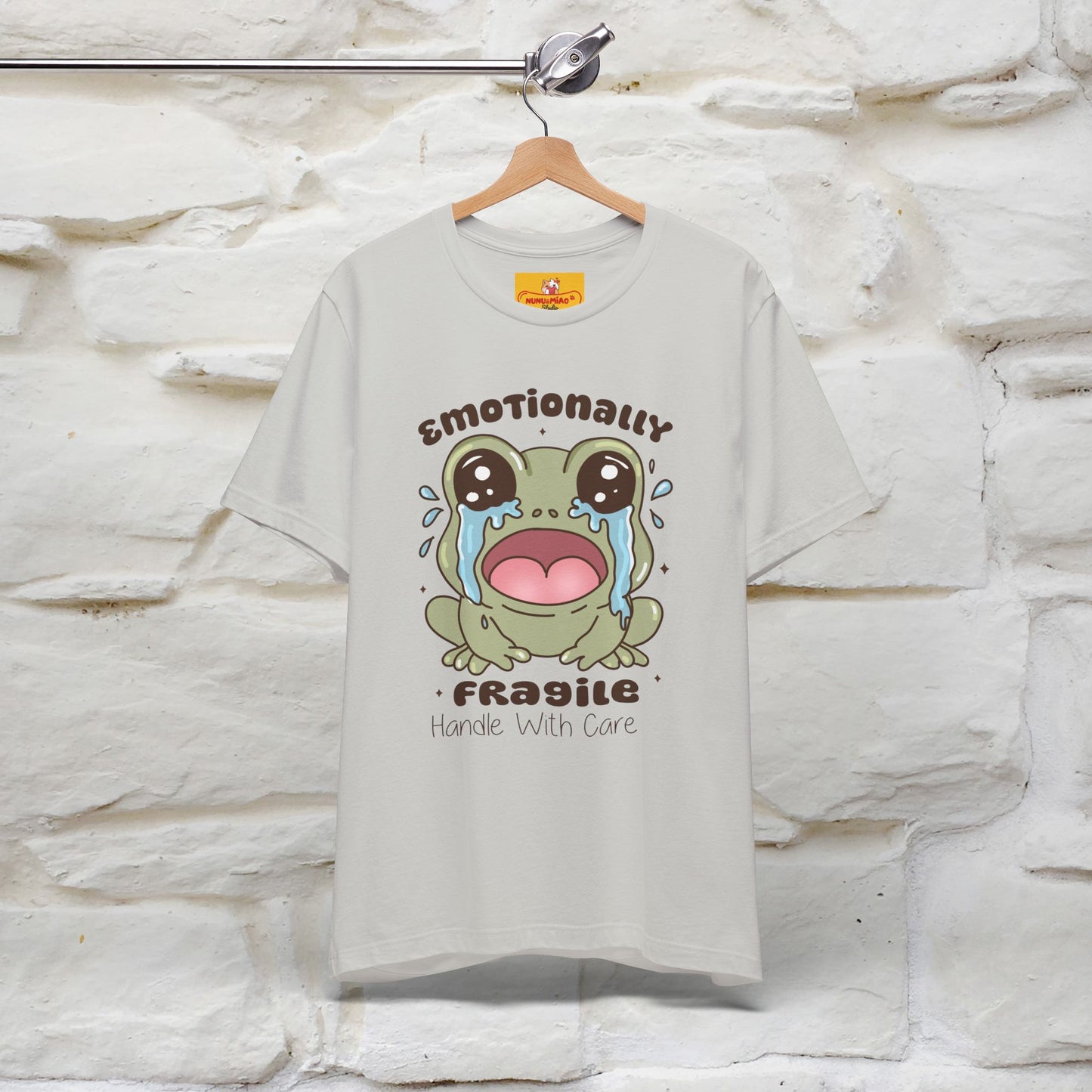 "Emotionally Fragile Handle With Care " Funny T-shirt |Nunu&Miao Studio - Nunu&Miao Studio
