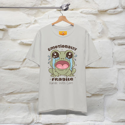 "Emotionally Fragile Handle With Care " Funny T-shirt |Nunu&Miao Studio - Nunu&Miao Studio