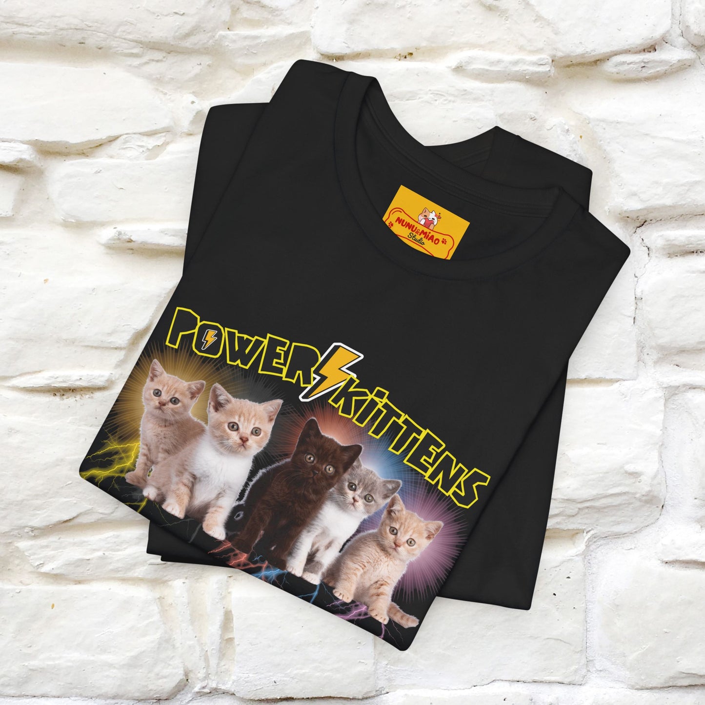 ''Power Kittens ''| CatT-Shirt | Nunu&Miao Studio - Nunu&Miao Studio