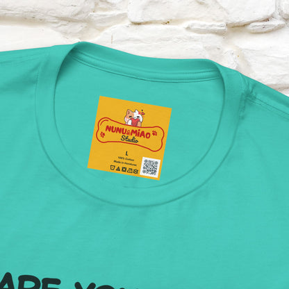 “Are You Fee Tomorrow?” | Cat T-Shirt | Nunu&Miao Studio