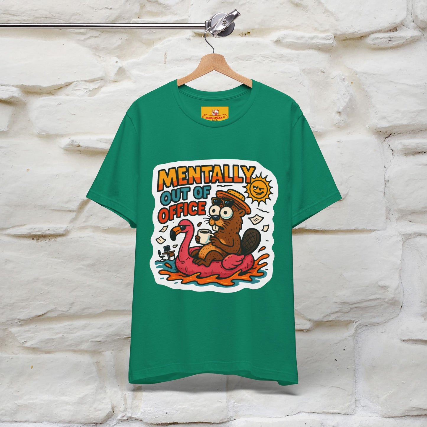 ''Mentally Out Of Office''|  Sarcastic Cat T-Shirt | Nunu&Miao Studio