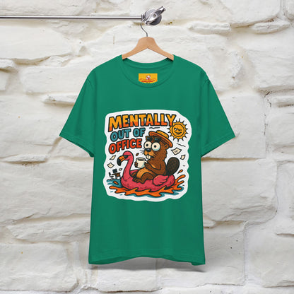 ''Mentally Out Of Office''|  Sarcastic Cat T-Shirt | Nunu&Miao Studio