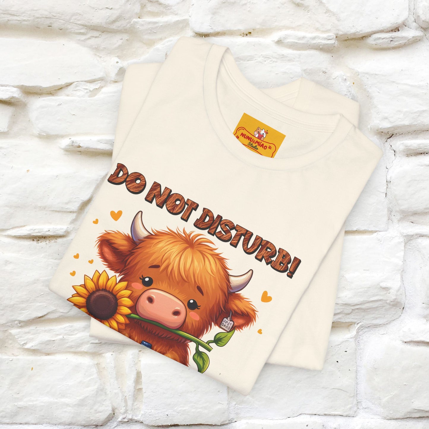 "Do Not Disturb... " |Funny T-Shirt | Nunu&Miao Studio