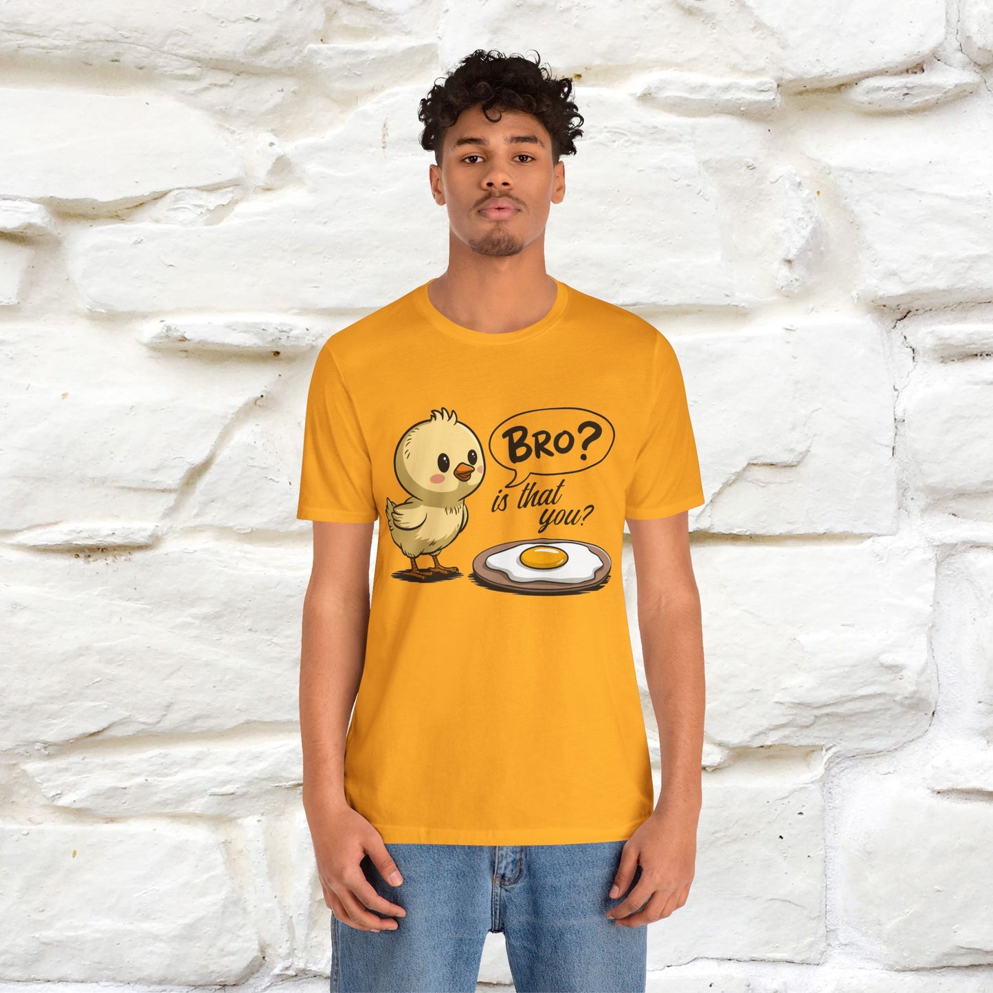 "Bro Is That You?" Funny Chicken T-shirt |Nunu&Miao Studio - Nunu&Miao Studio