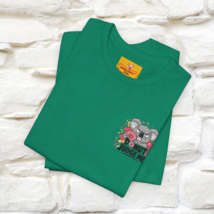 "Donut Judge Me " |Funny  T-Shirt | Front & Back Design | Nunu&Miao Studio - Nunu&Miao Studio