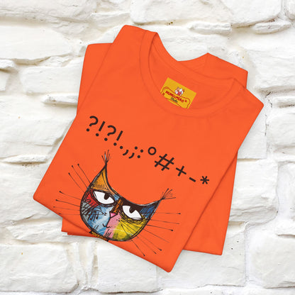 "Enigma" Cat T-shirt |Nunu&Miao Studio - Nunu&Miao Studio