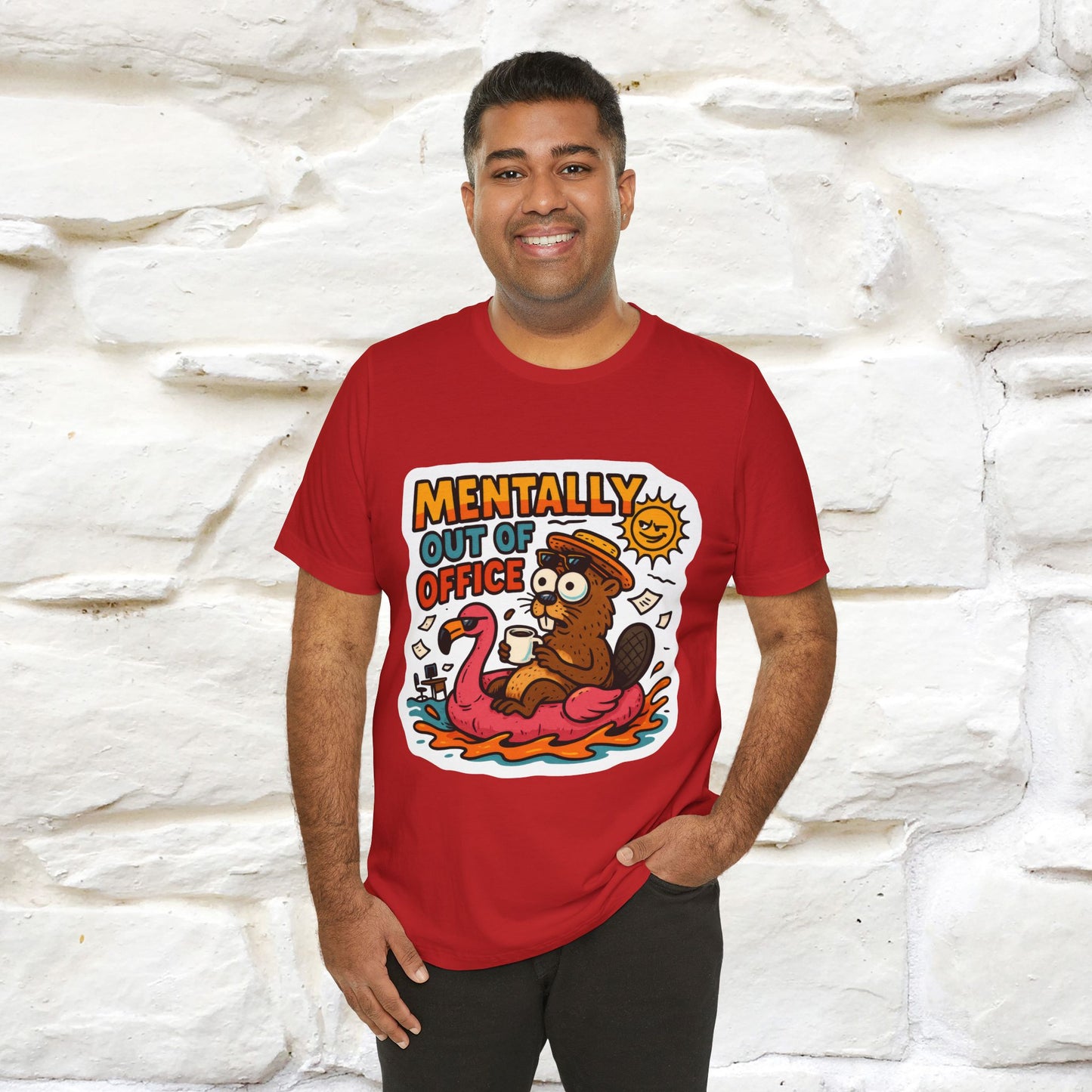 ''Mentally Out Of Office''|  Sarcastic Cat T-Shirt | Nunu&Miao Studio