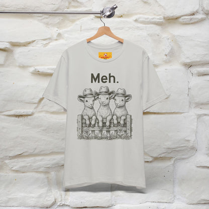 "Meh" Cute T-shirt |Nunu&Miao Studio - Nunu&Miao Studio