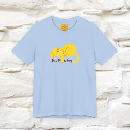 "It's Meawday" Cat T-shirt | Front & Back Design | Nunu&Miao Studio - Nunu&Miao Studio
